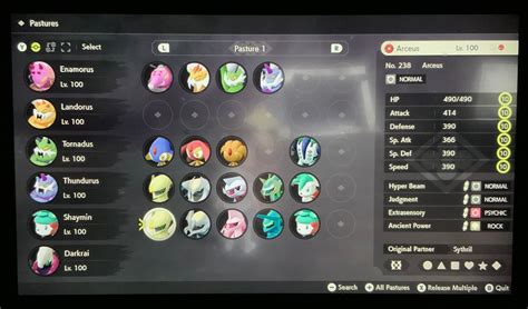 Pokemon Legends Arceus Cheat Database .